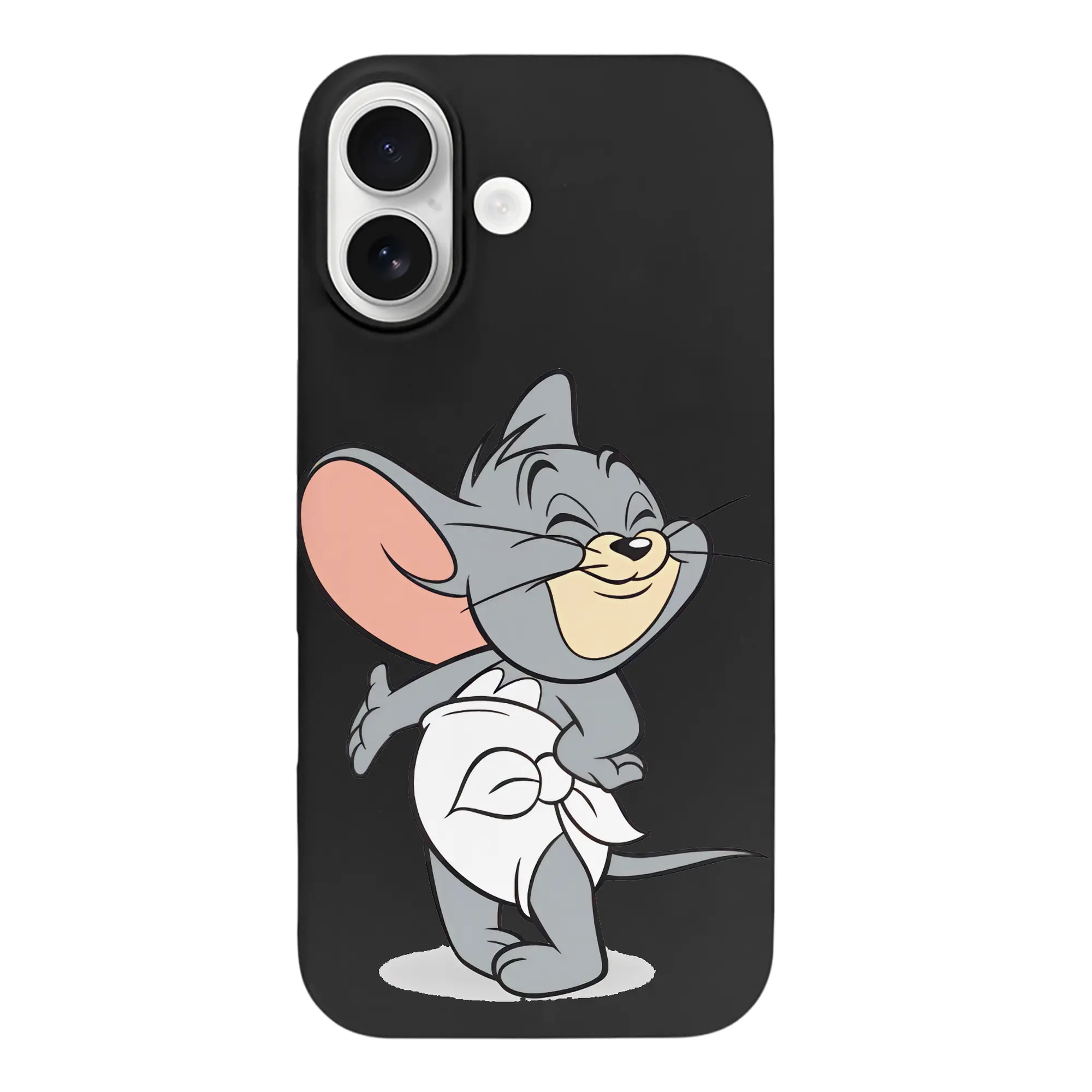 トムとジェリー グッズ タフィー - iPhone 17 シリーズ シリコンケース 薄型 耐衝撃 指紋防止 ソフトタッチカバー 精密フィット 傷防止 保護ケース iPhone 17/17 Air/17 Pro/17 Pro Max 対応